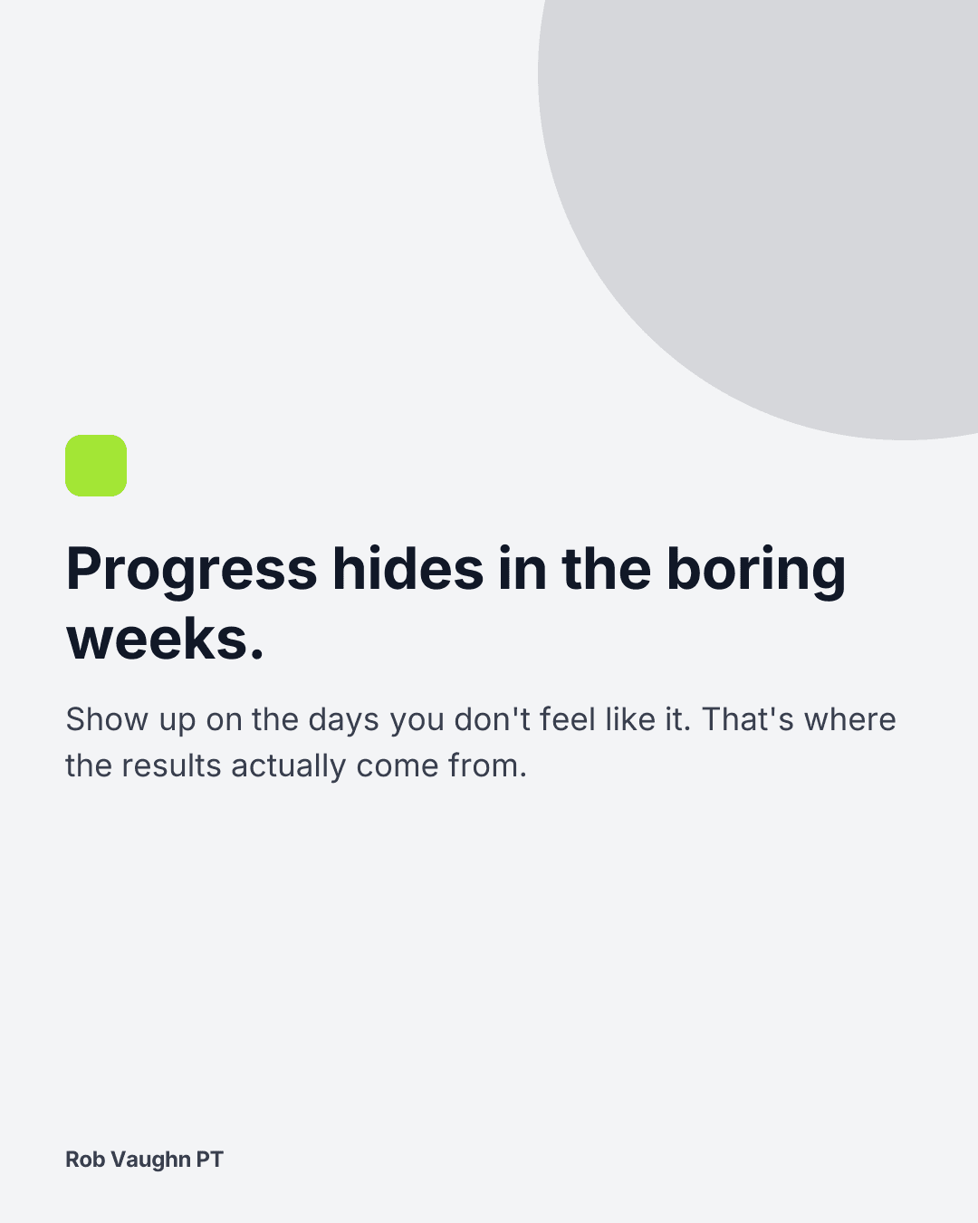 Rob Vaughn PT — Tip design